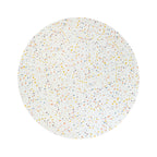 EVA Puzzle Mat - Orange Terrazzo Circle Mat