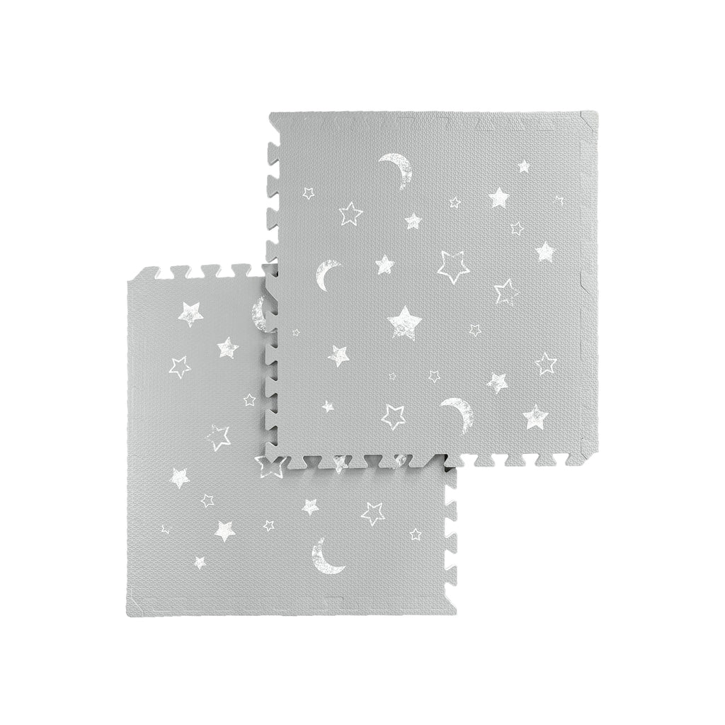 EVA Puzzle Mat - Gray Moon & Star