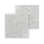 EVA Puzzle Mat - Dark Gray Maze