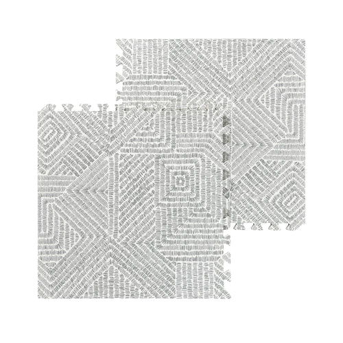EVA Puzzle Mat - Dark Gray Maze