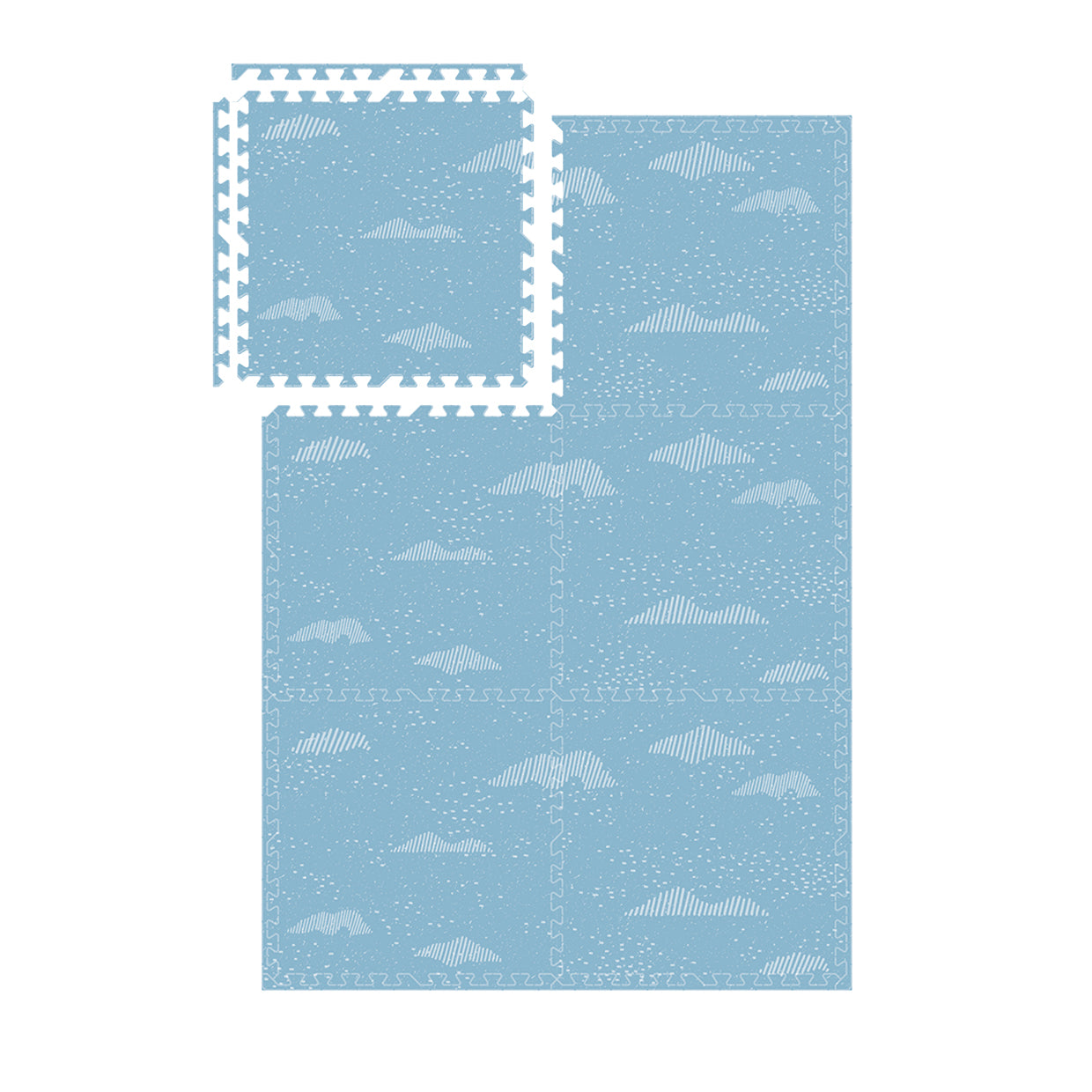 EVA Printed Play Mat-Ocean World-Interactive Stickers