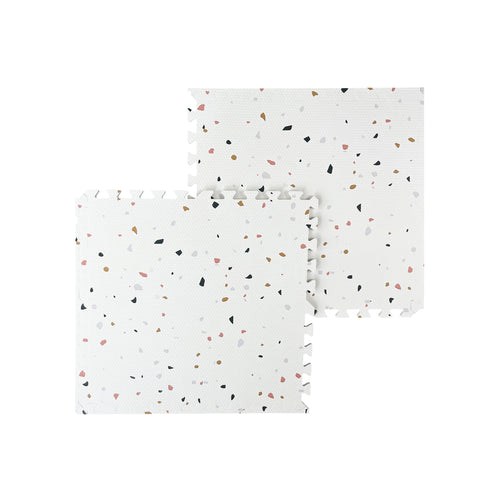 EVA Puzzle Mat - Ivory Terrazzo