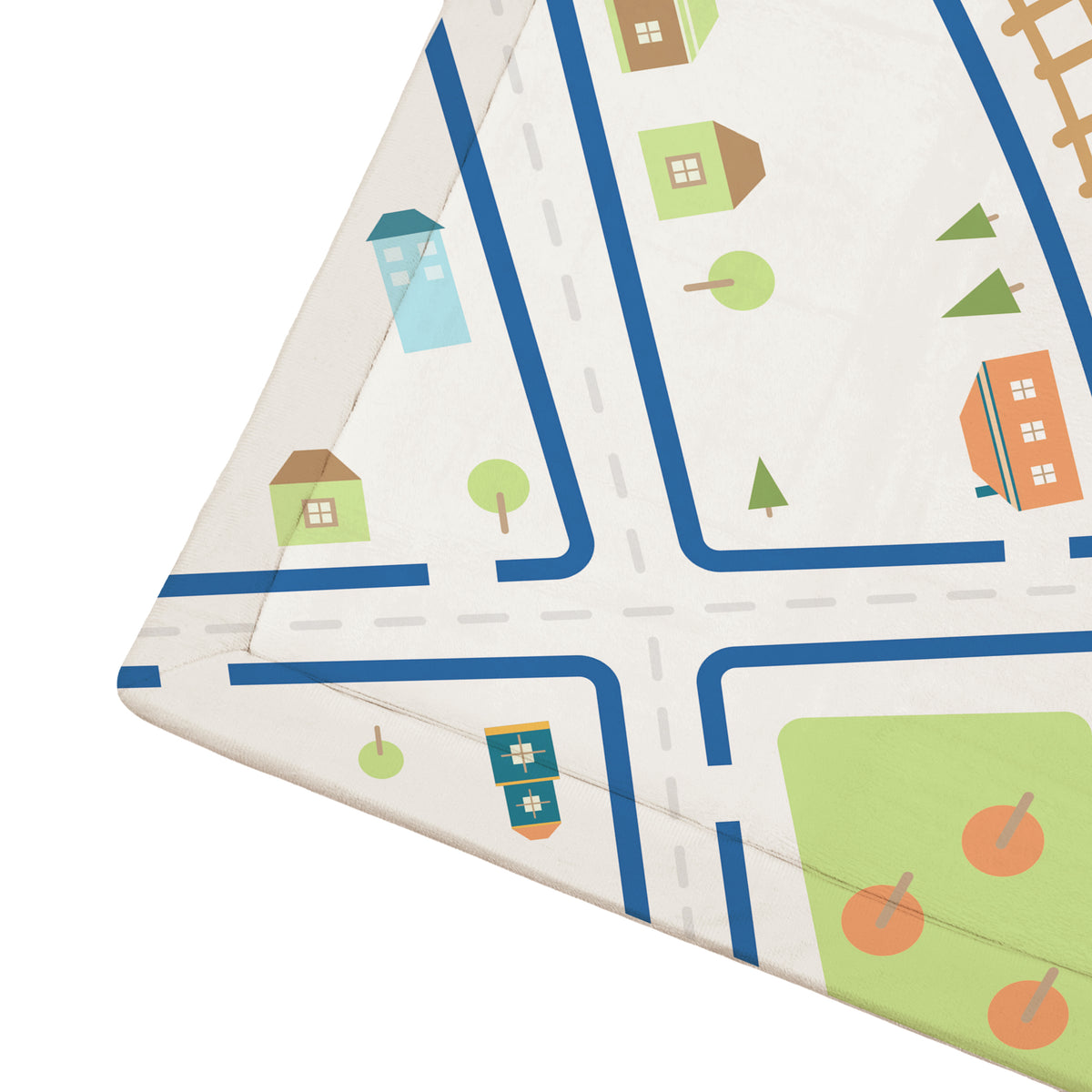 Coral Velvet Memory Foam Mat – City Roads