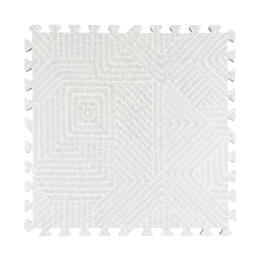 EVA Puzzle Mat - Light Gray Maze