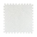 EVA Puzzle Mat - Light Gray Maze