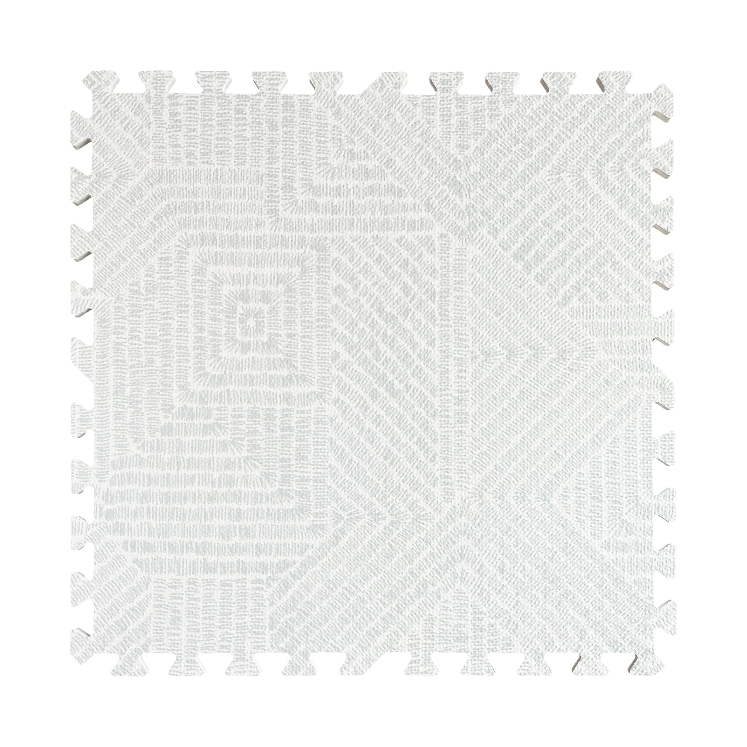 EVA Puzzle Mat - Light Gray Maze