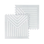 EVA Puzzle Mat - Tribal Geometry - Grey