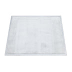 Coral Velvet Memory Foam Mat-Grey