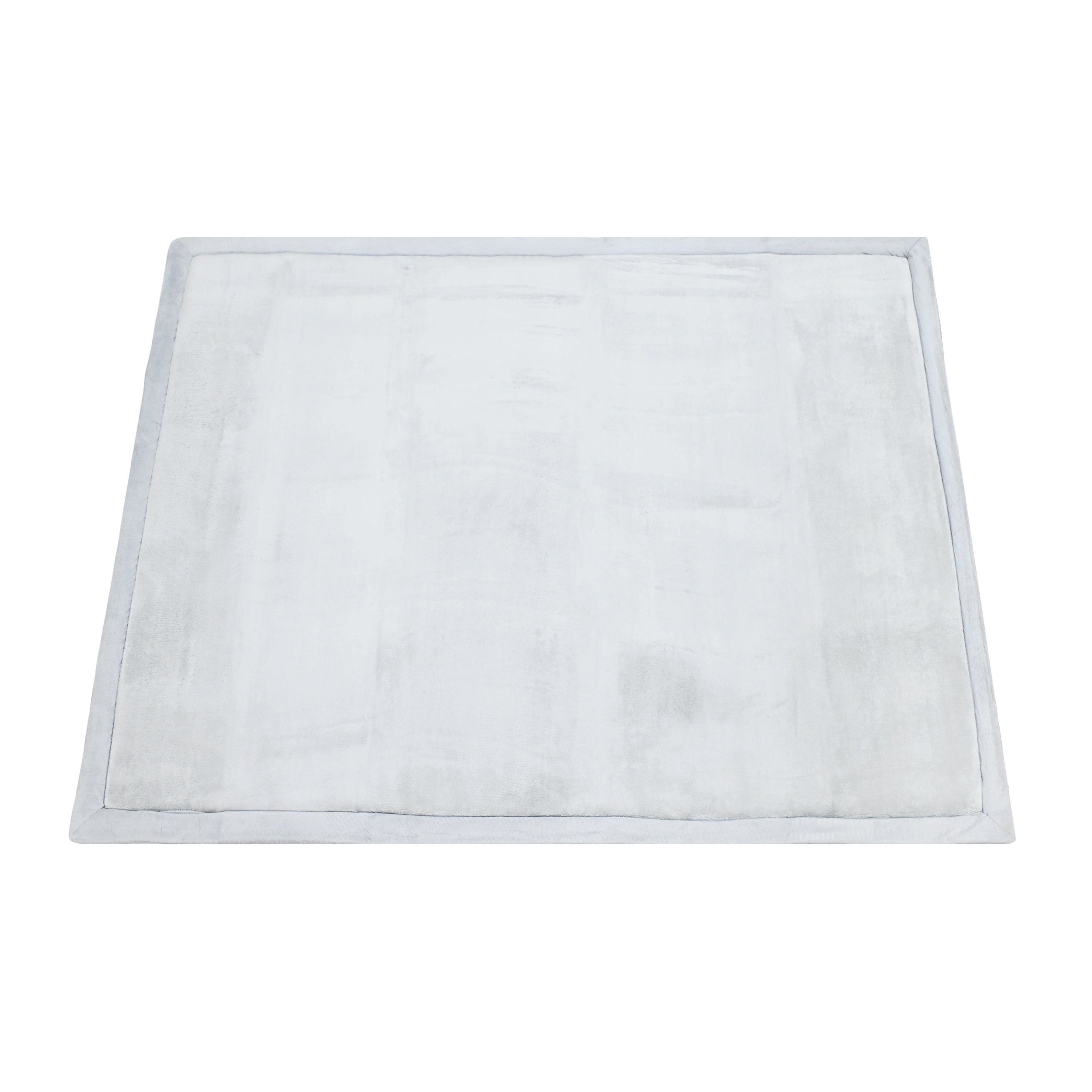 Coral Velvet Memory Foam Mat-Grey