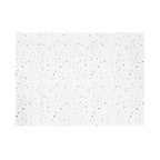 XPE Foldable Play Mat White Terrazzo + Beige Train Track