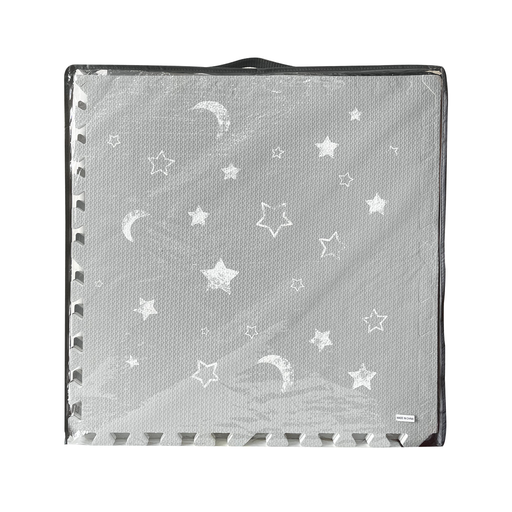 EVA Puzzle Mat - Gray Moon & Star