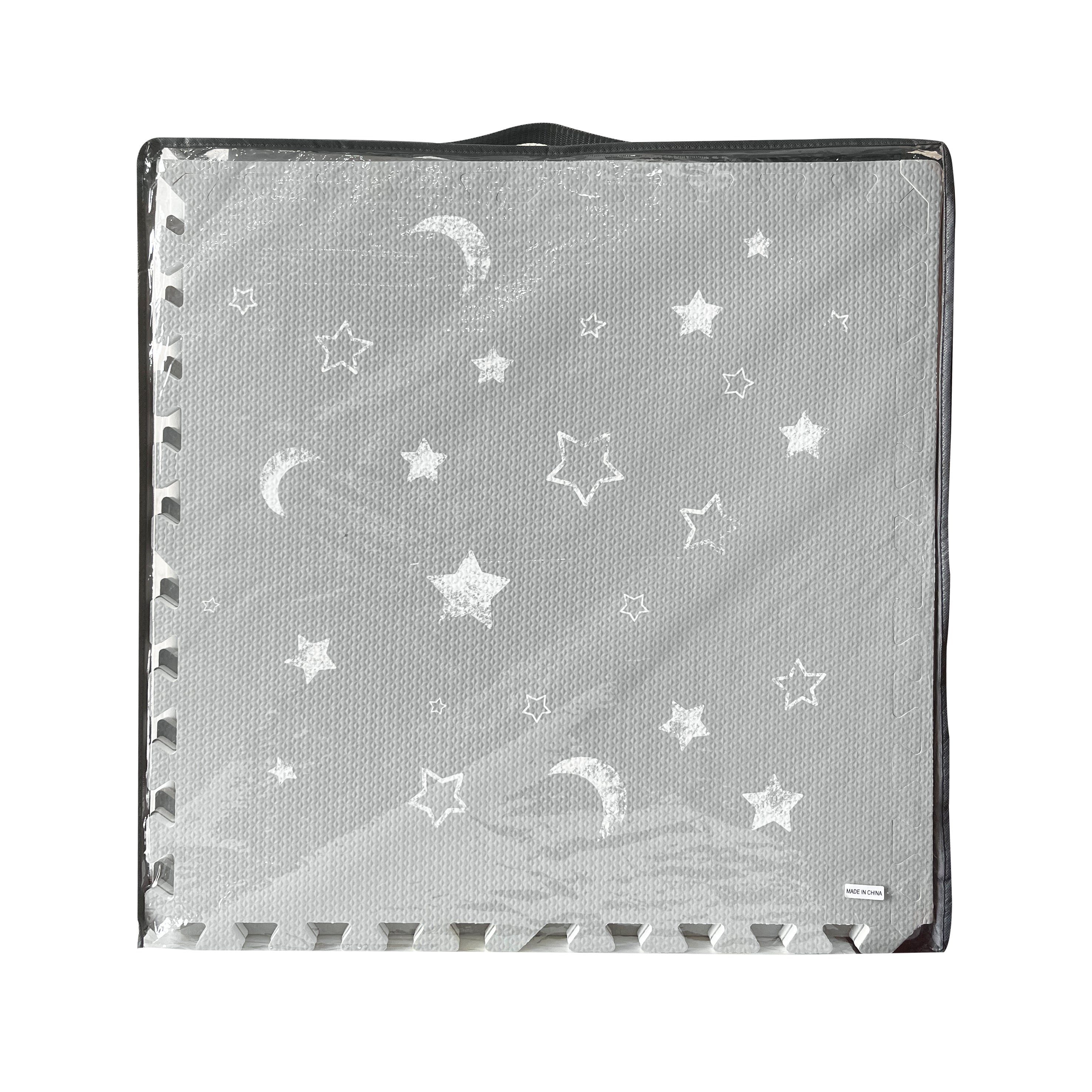 EVA Puzzle Mat - Gray Moon & Star