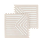 EVA Puzzle Mat - Tribal Geometry - Sandy
