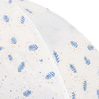 Bed Tent Canopy - Blue Botanical Leaf
