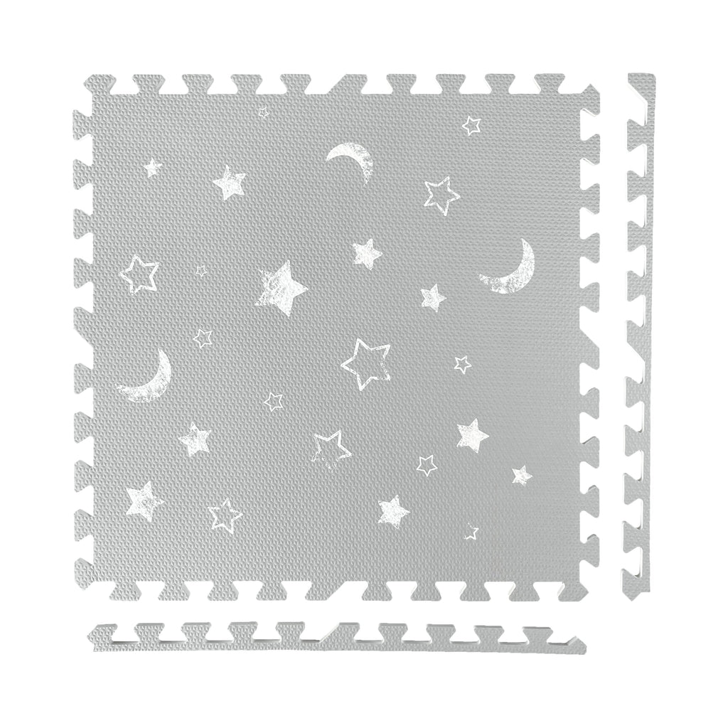 EVA Puzzle Mat - Gray Moon & Star