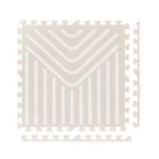EVA Puzzle Mat - Tribal Geometry - Sandy