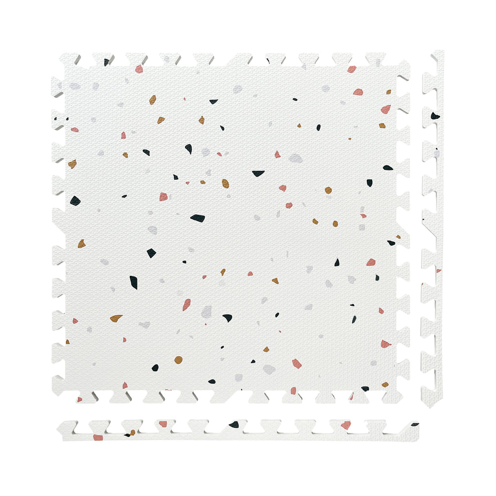 EVA Puzzle Mat - Ivory Terrazzo