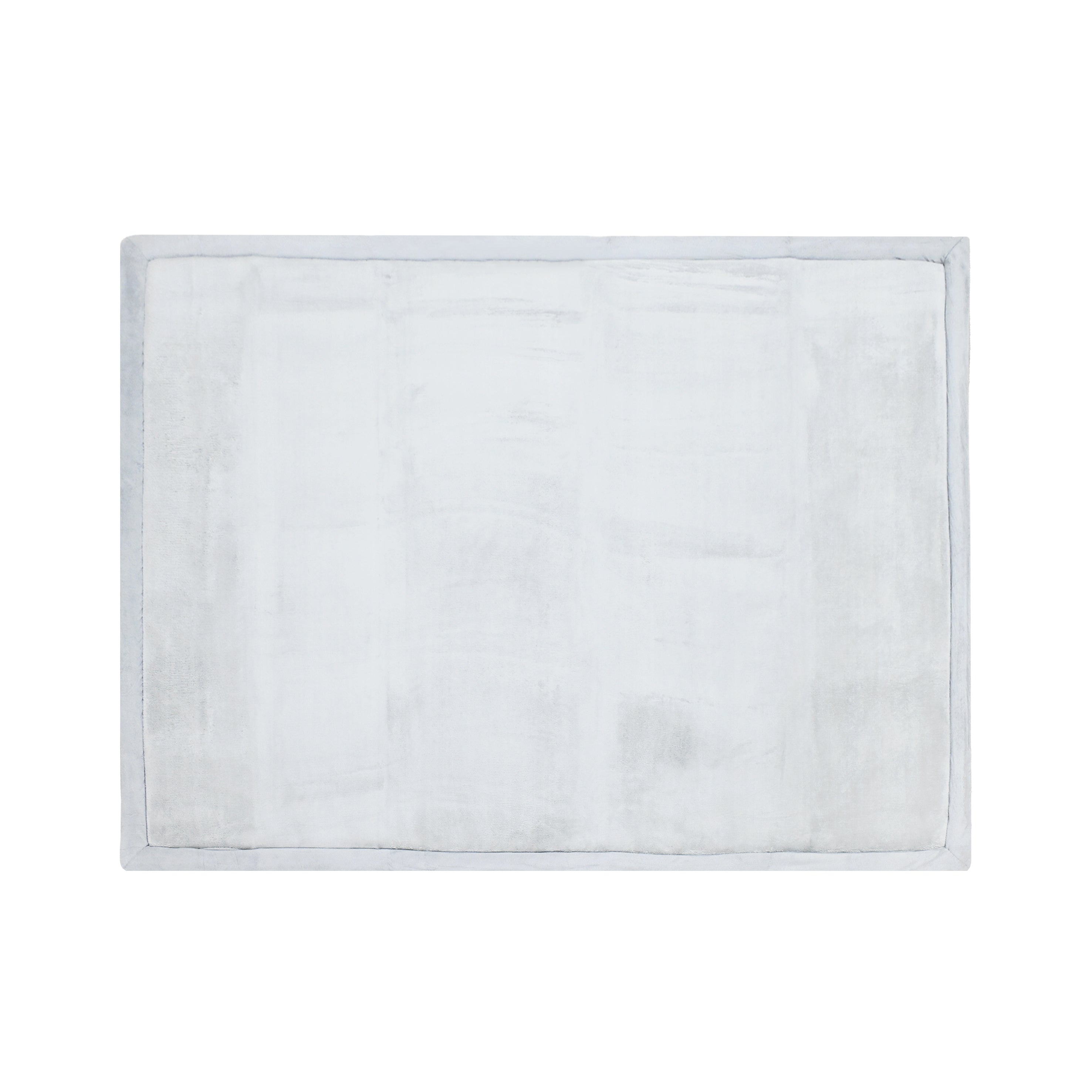Coral Velvet Memory Foam Mat-Grey