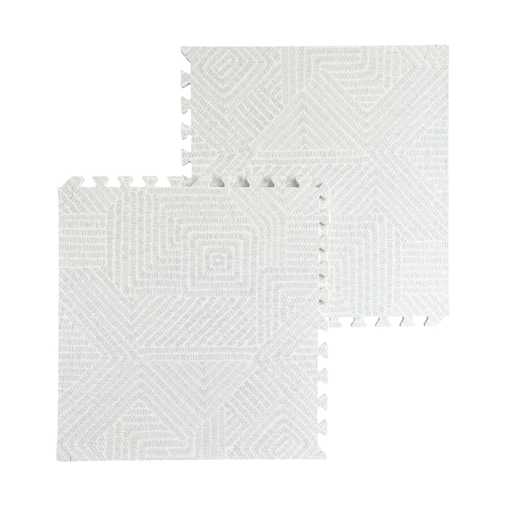 EVA Puzzle Mat - Light Gray Maze