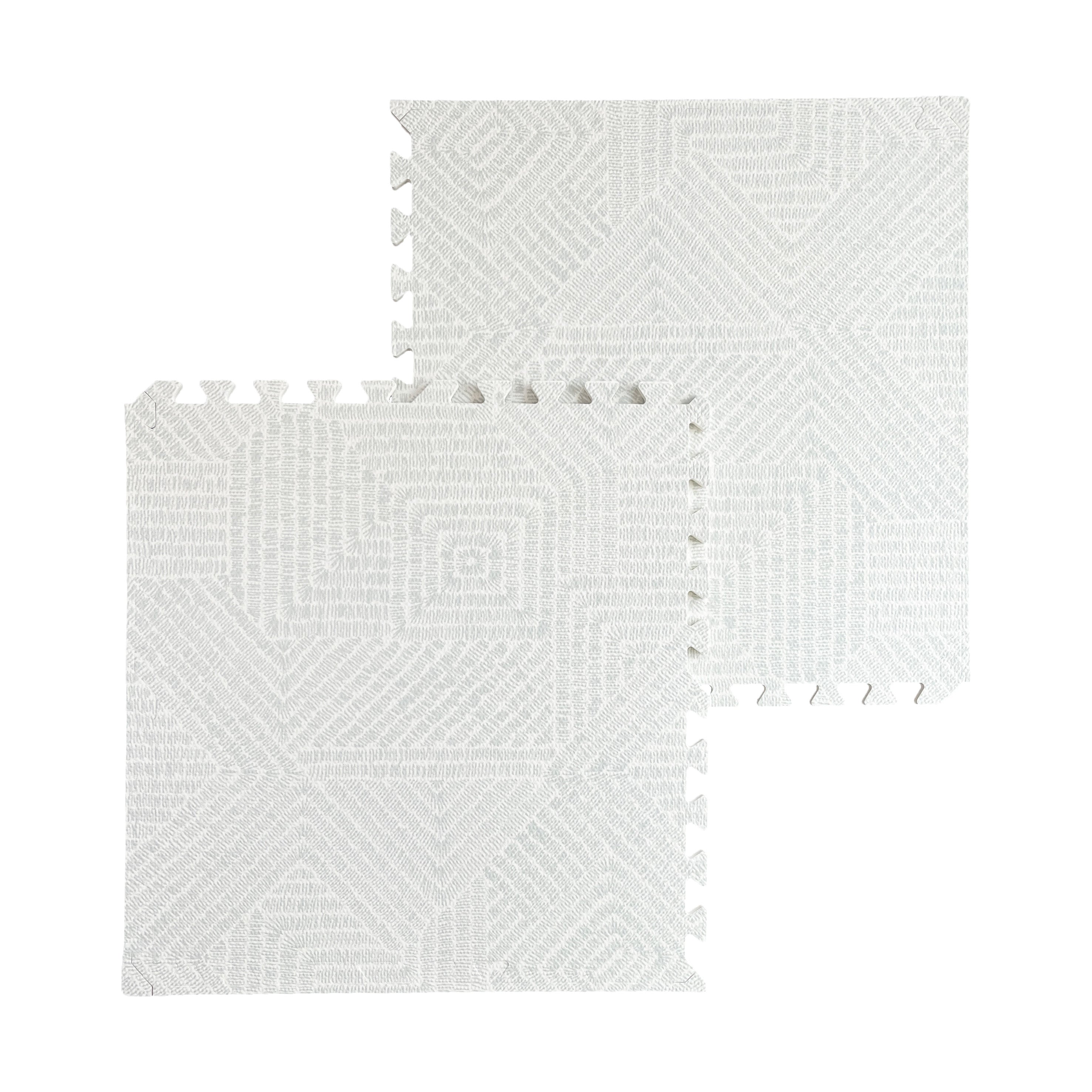 EVA Puzzle Mat - Light Gray Maze