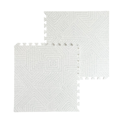 EVA Puzzle Mat - Light Gray Maze