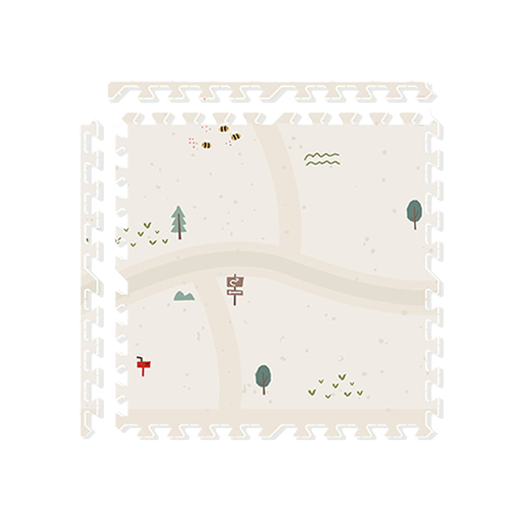 EVA Printed Play Mat-Farm Life-Interactive Stickers