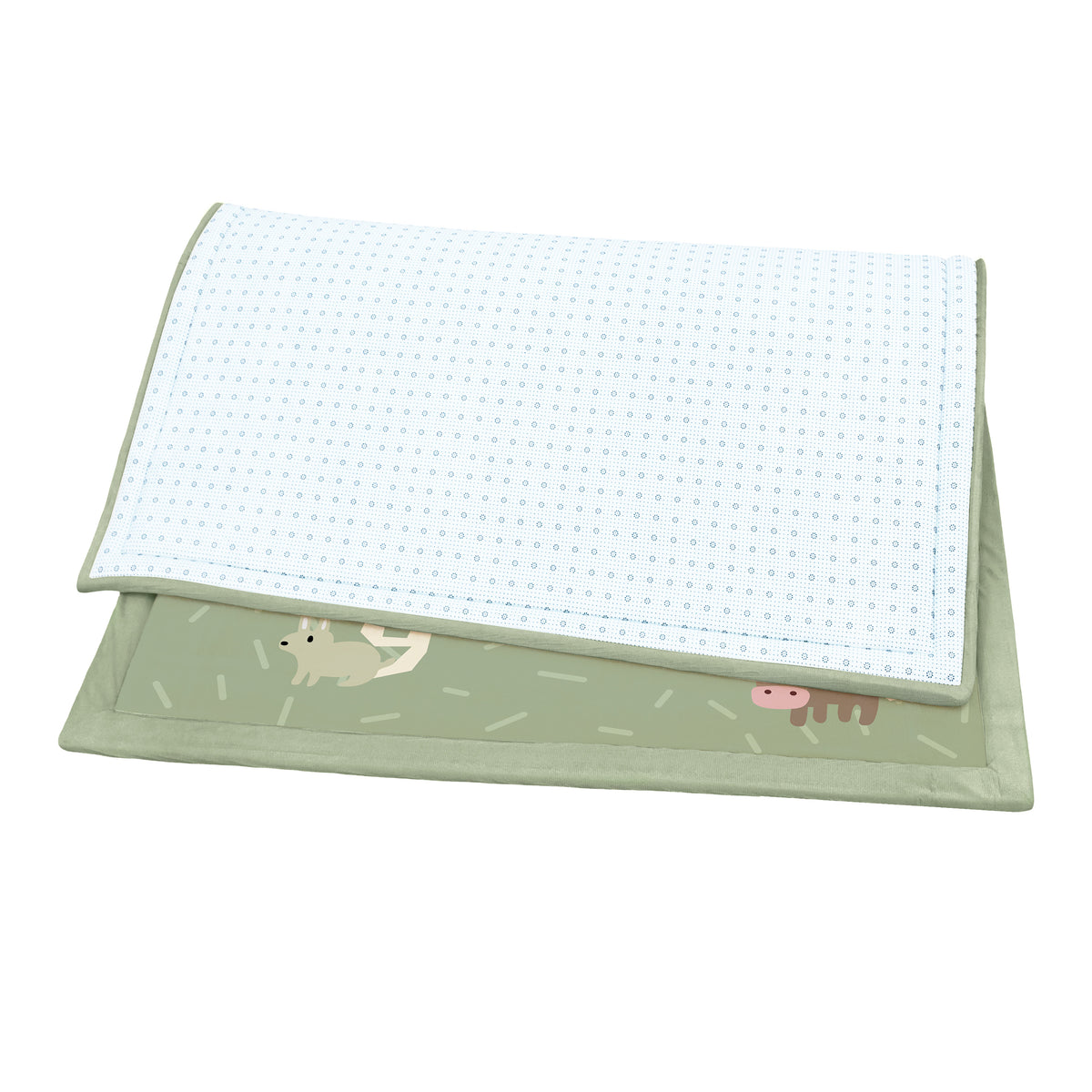 Coral Velvet Memory Foam Mat – Forest Animals