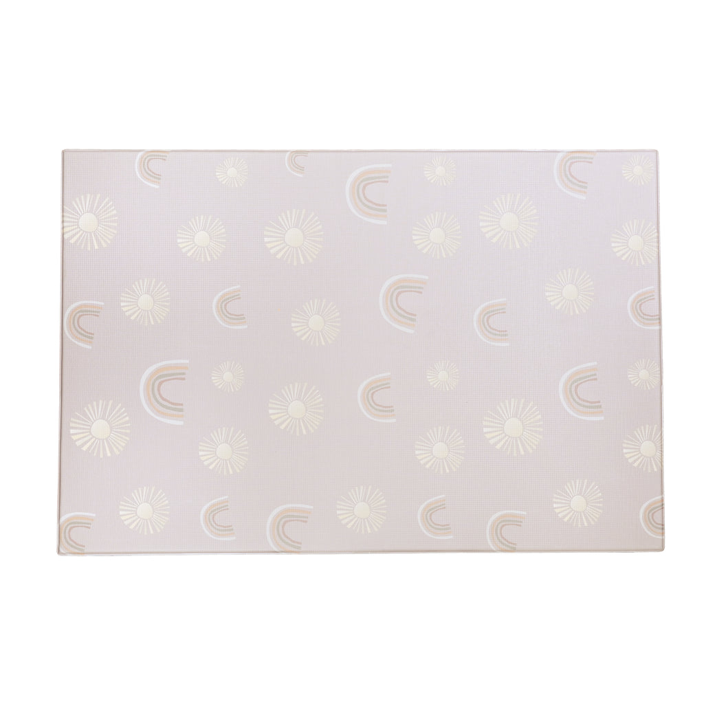 TPU Play Mat - Pink Terrazzo + Pink Rainbow