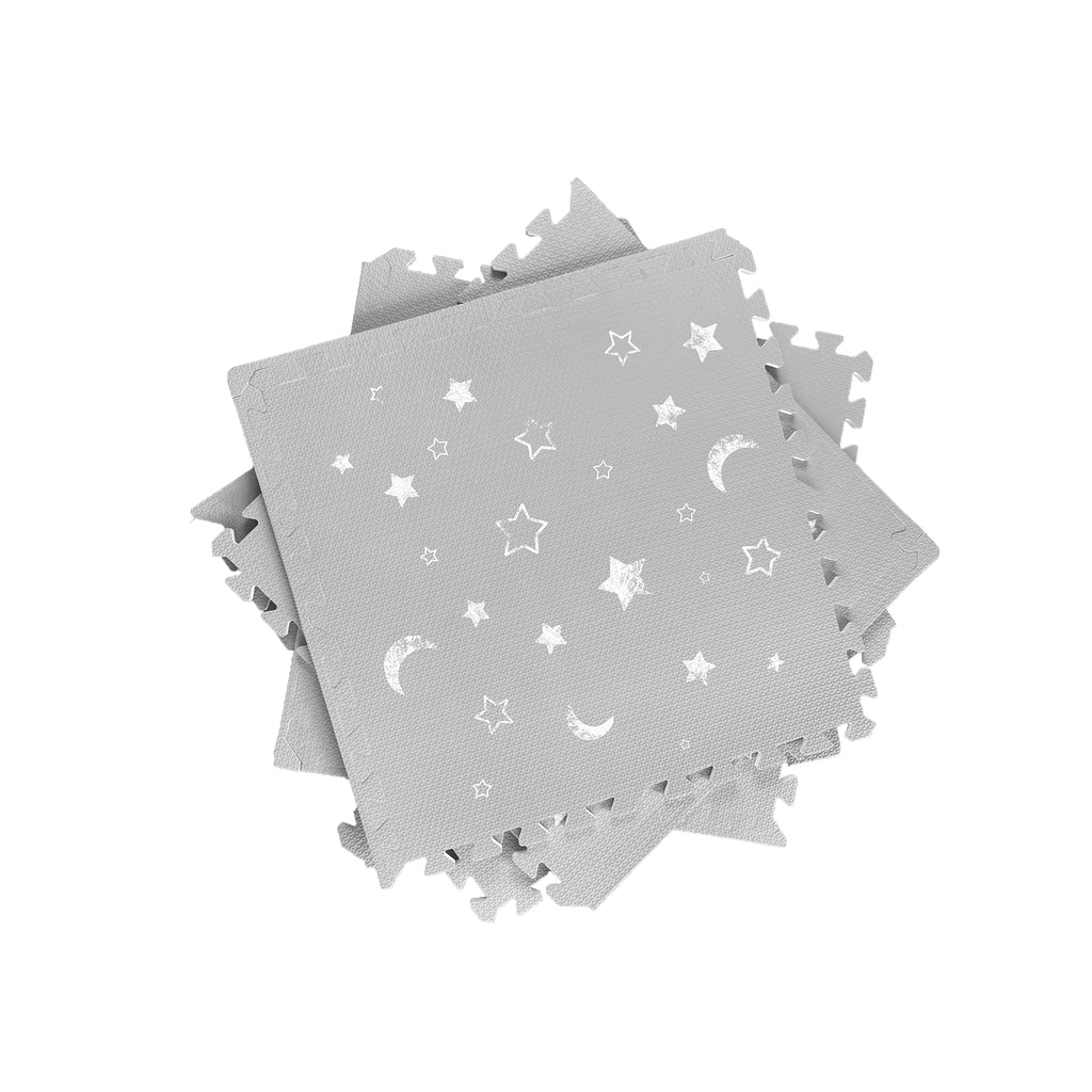 EVA Puzzle Mat - Gray Moon & Star
