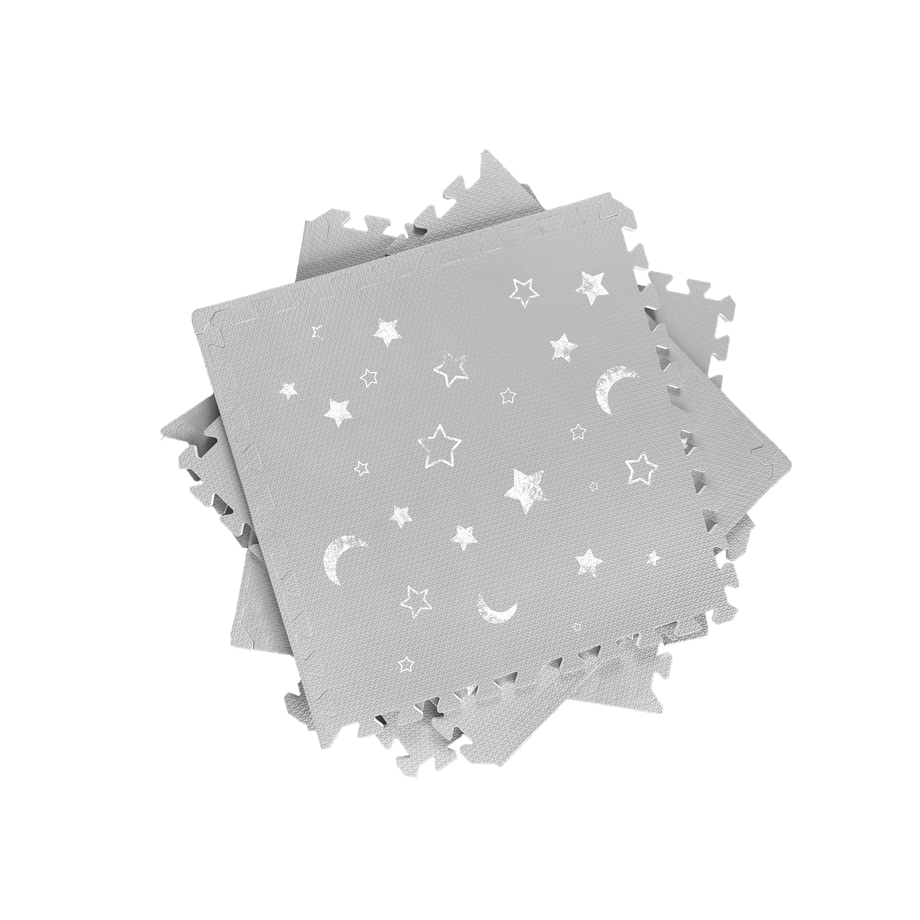 EVA Puzzle Mat - Gray Moon & Star