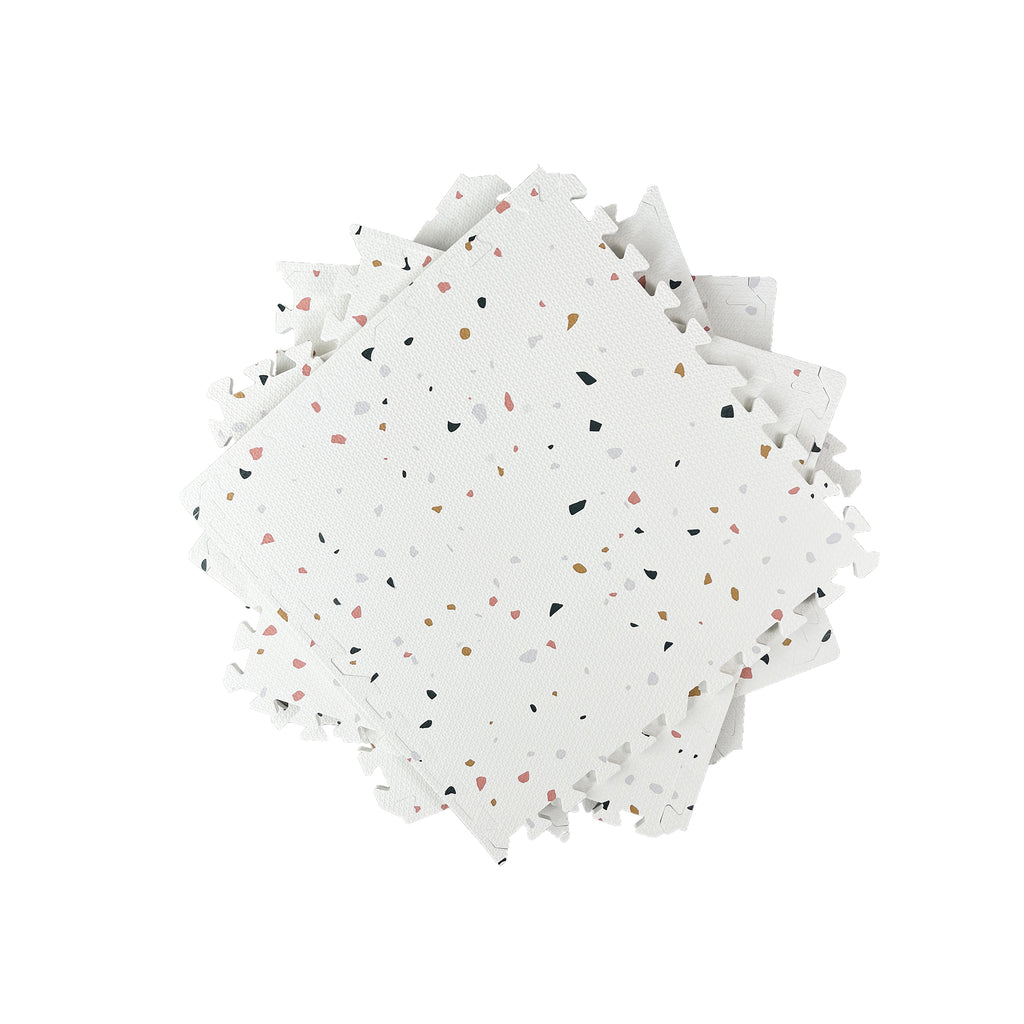 EVA Puzzle Mat - Ivory Terrazzo