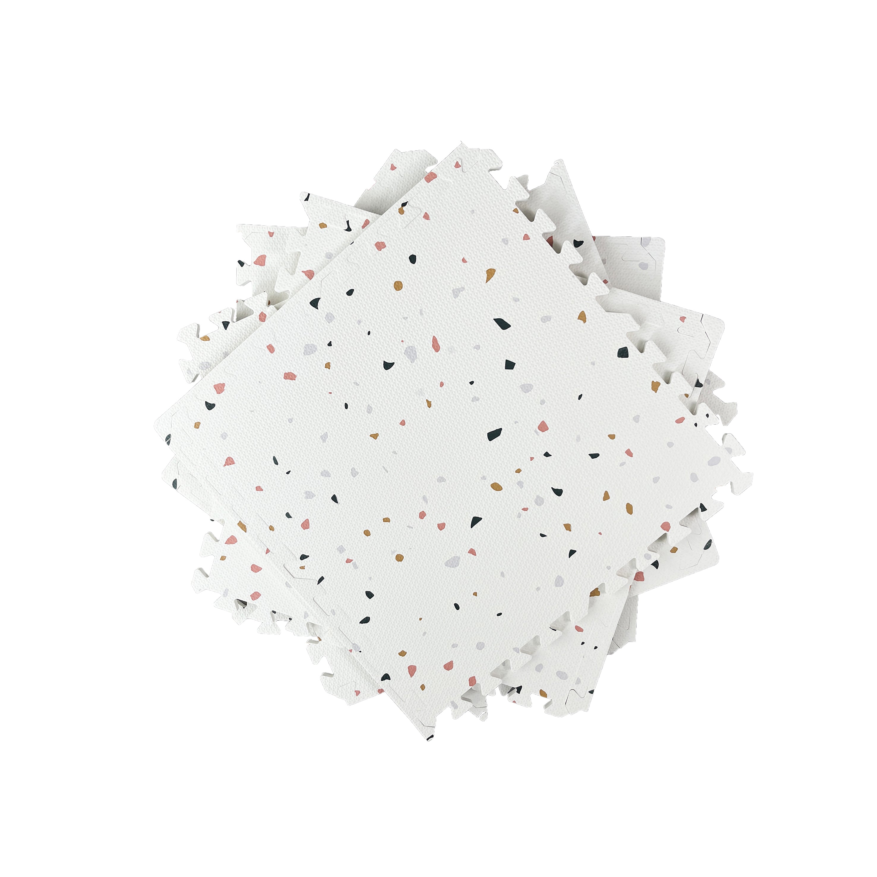 EVA Puzzle Mat - Ivory Terrazzo