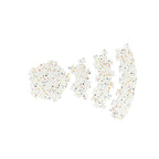EVA Puzzle Mat - Orange Terrazzo Circle Mat