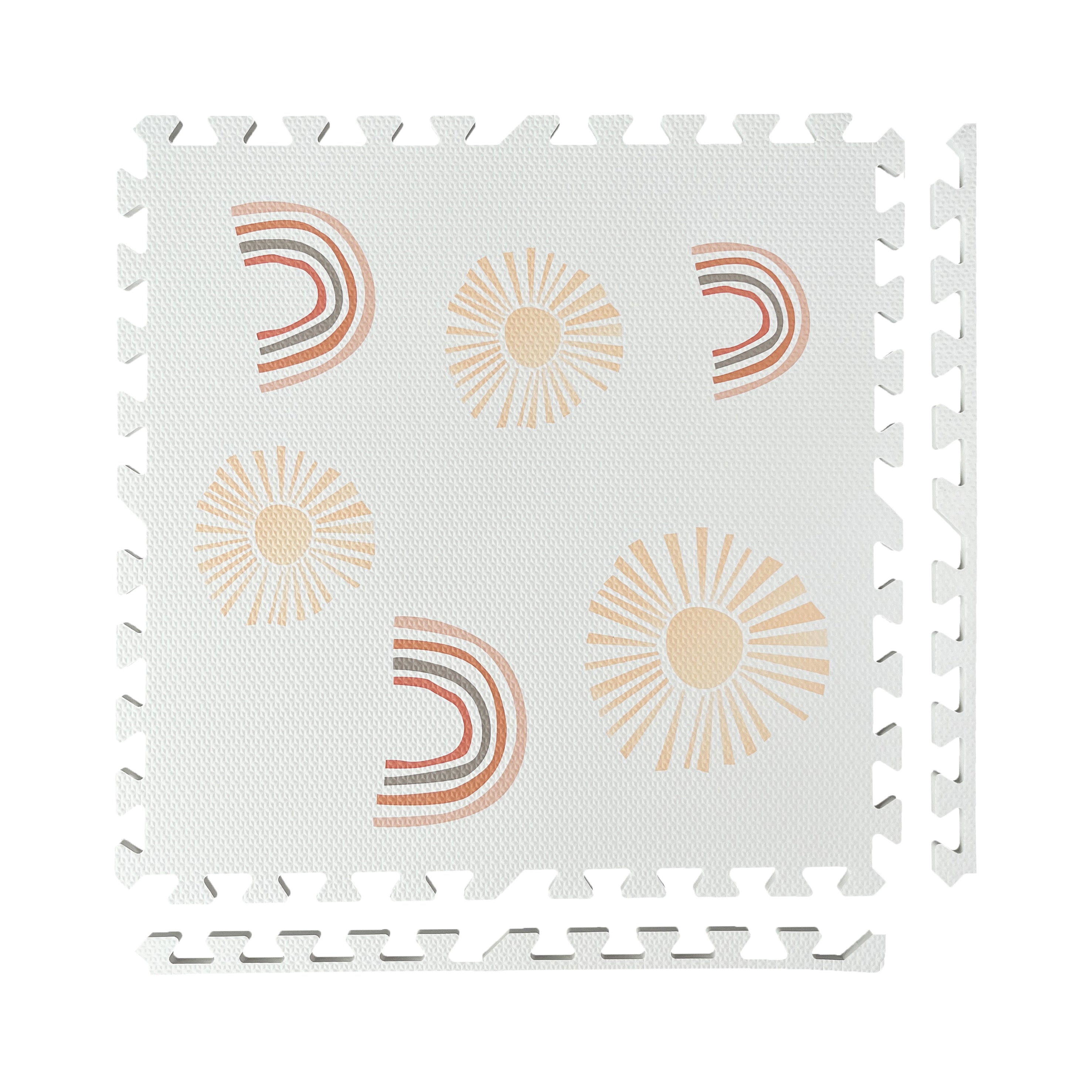 Cream Rainbow & Sun