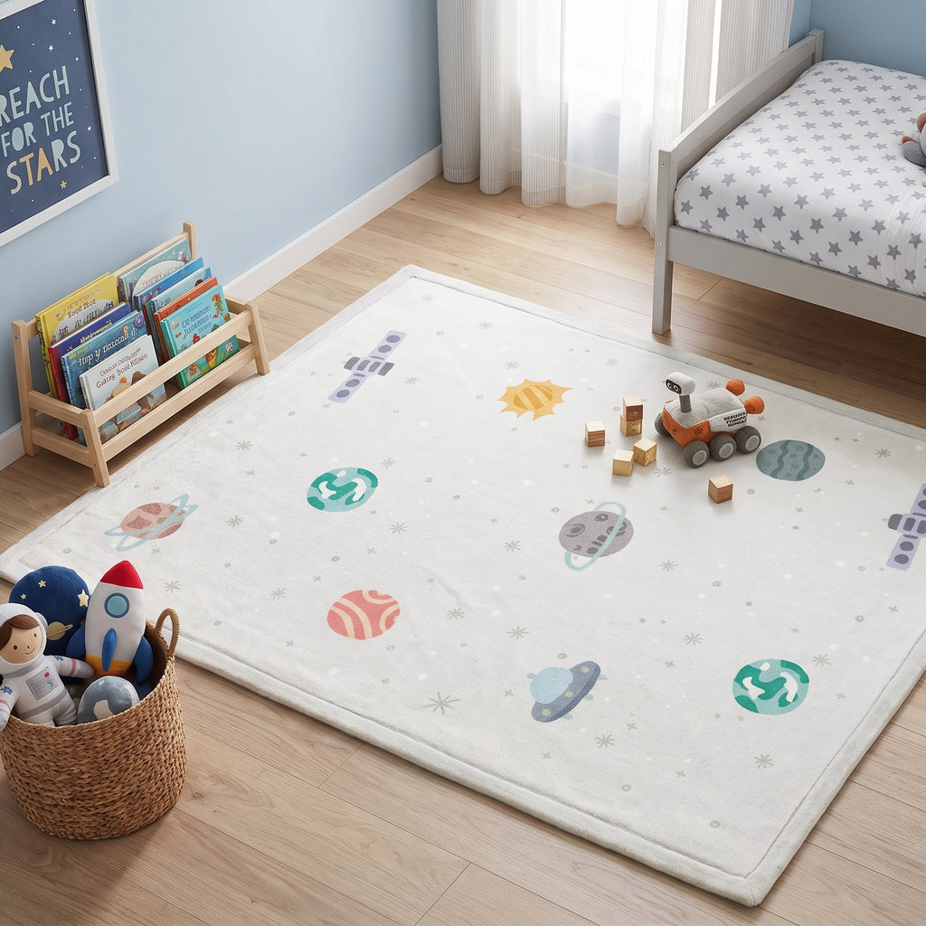 Coral Velvet Memory Foam Mat – Space