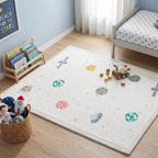 Coral Velvet Memory Foam Mat – Space