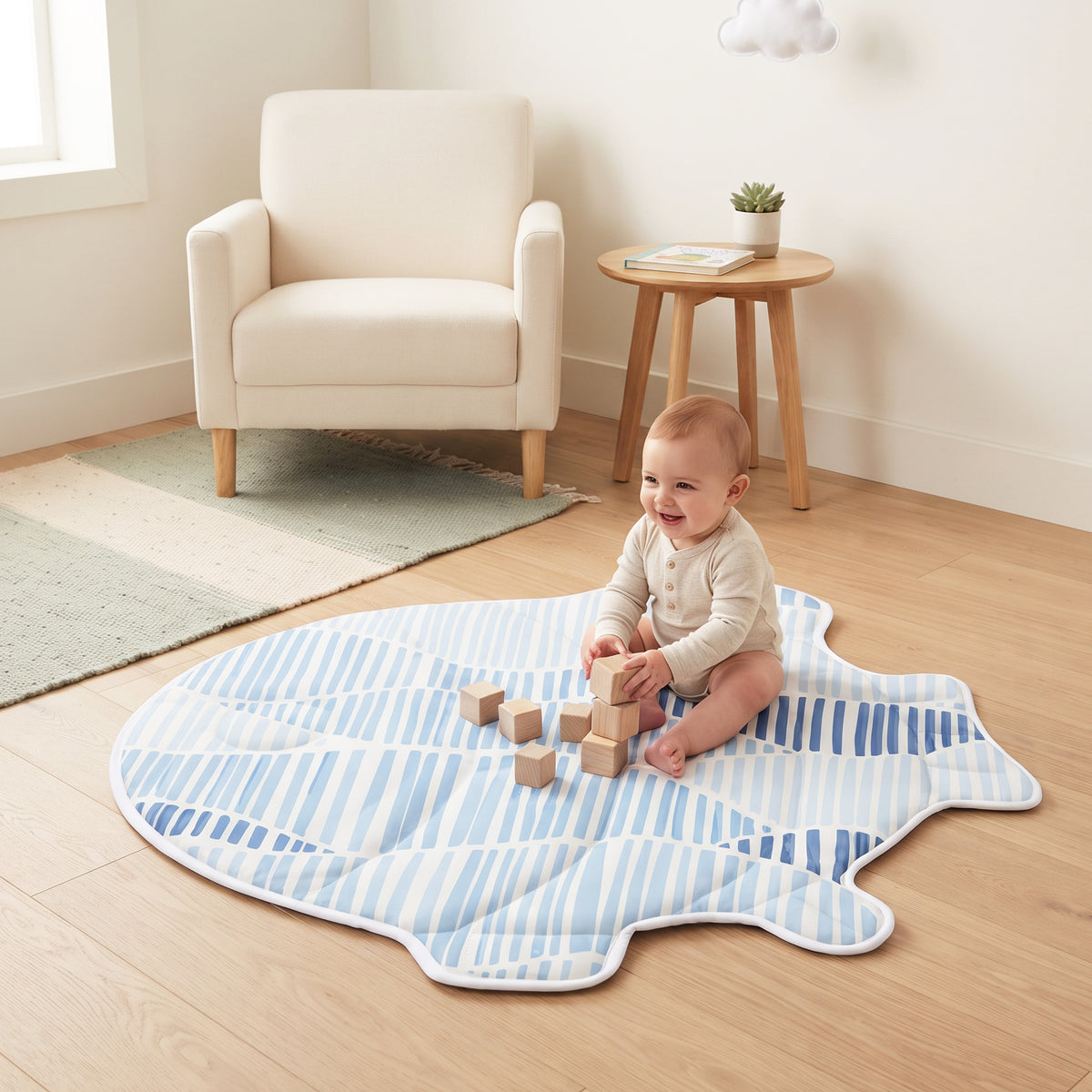 Printed Carpet Mat - Fish