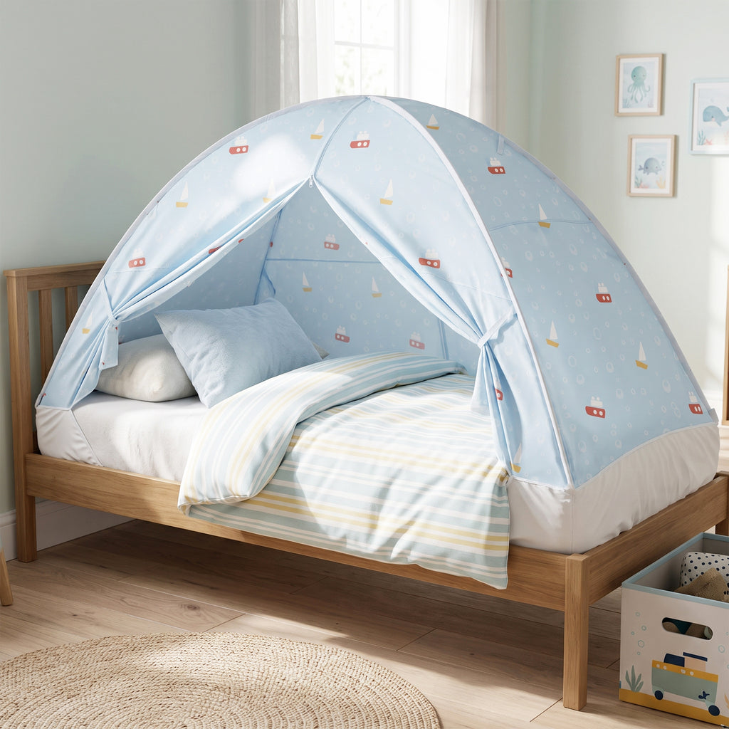 Bed Tent Canopy - Ocean Sailboat