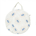 Beach Tent - Blue Botanical Leaf