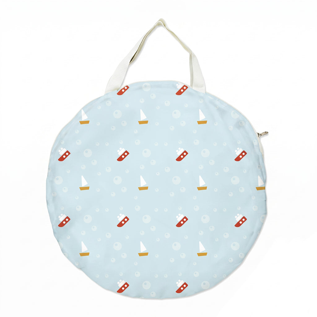 Beach Tent - Ocean Sailboat