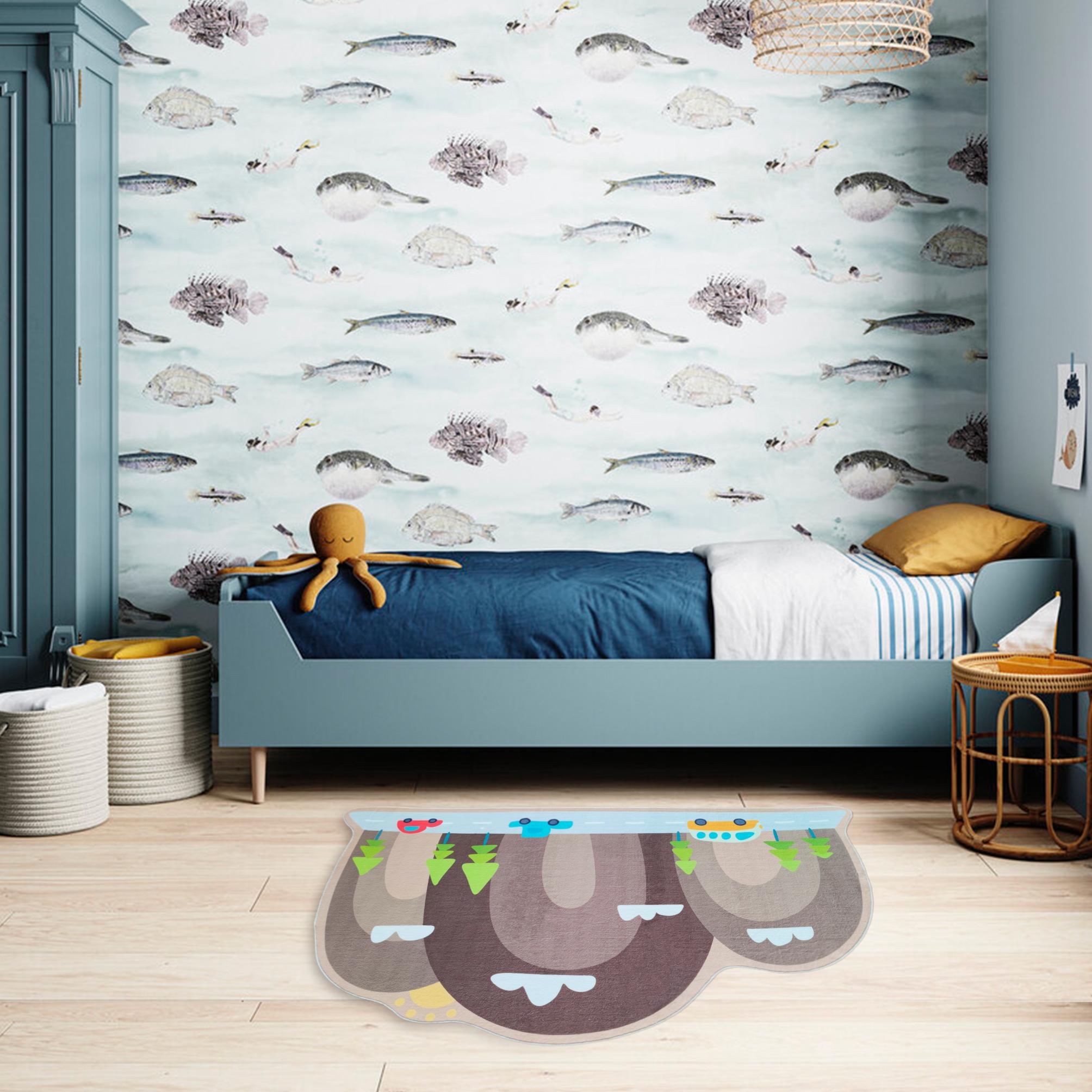 Kids Rug - Car & Hill
