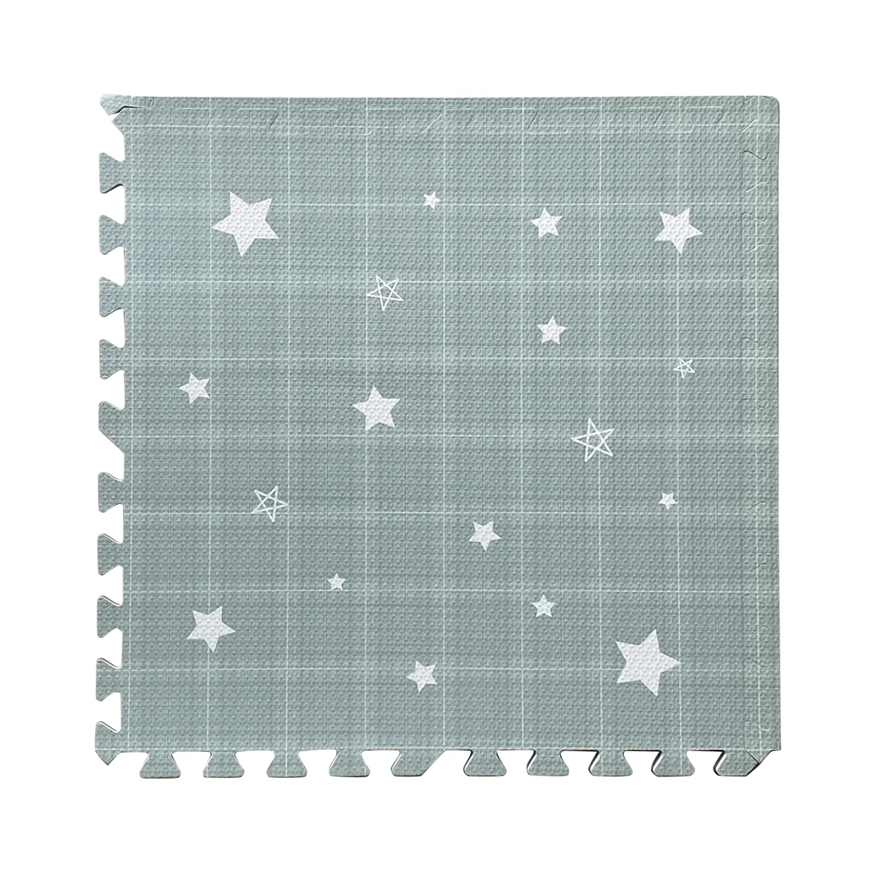 EVA Puzzle Mat - Gray Star