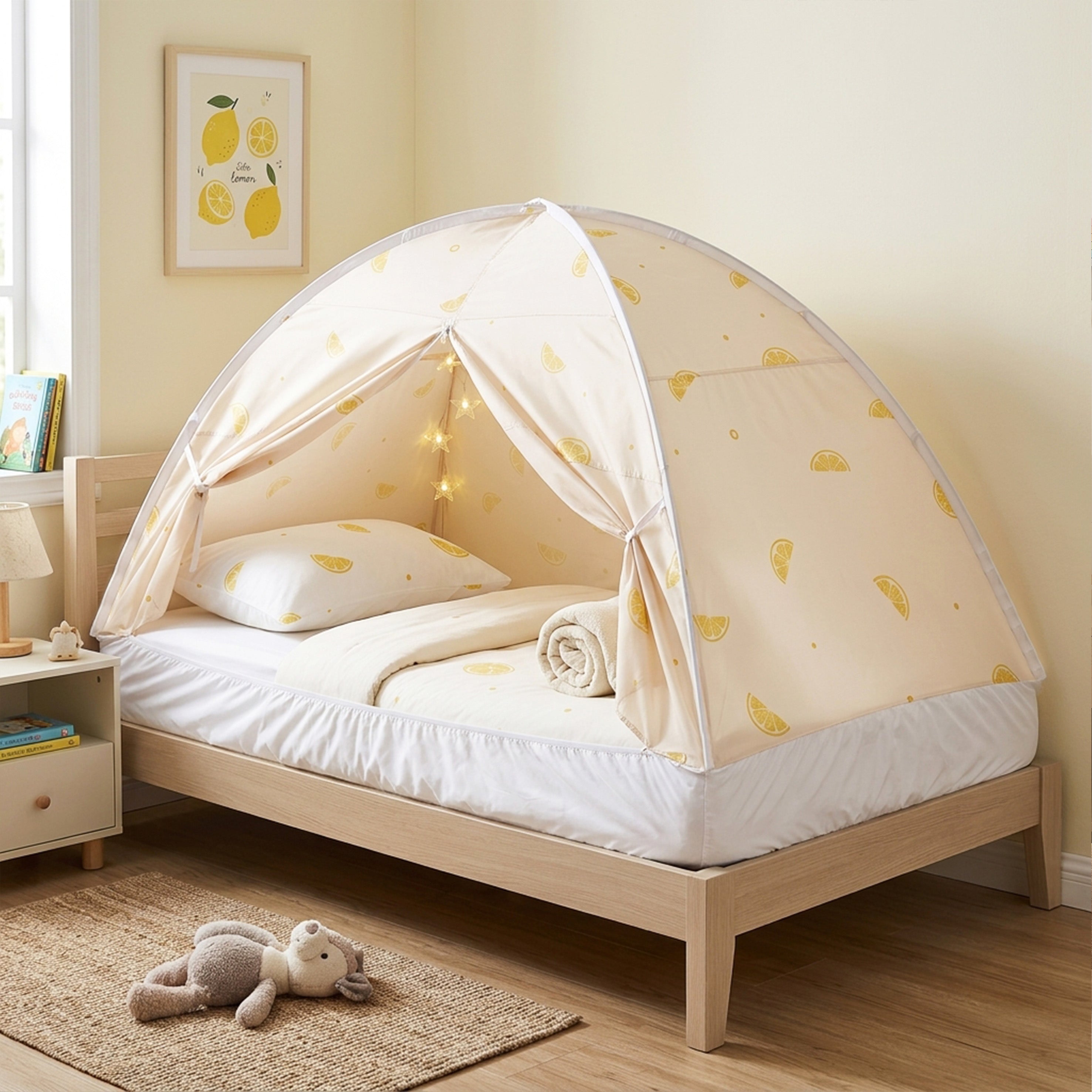 Bed Tent Canopy - Fresh Lemon