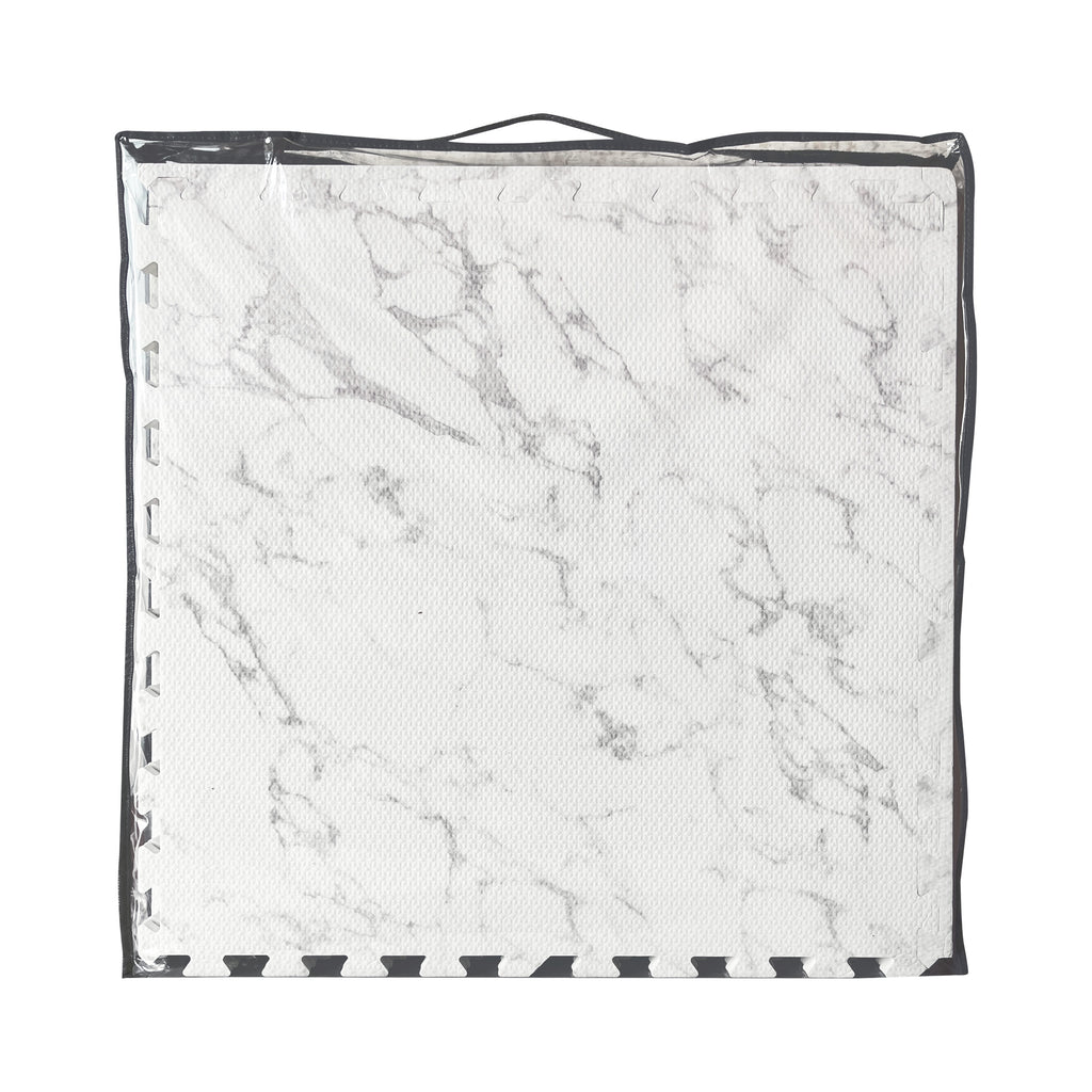 EVA Puzzle Mat - White Marble