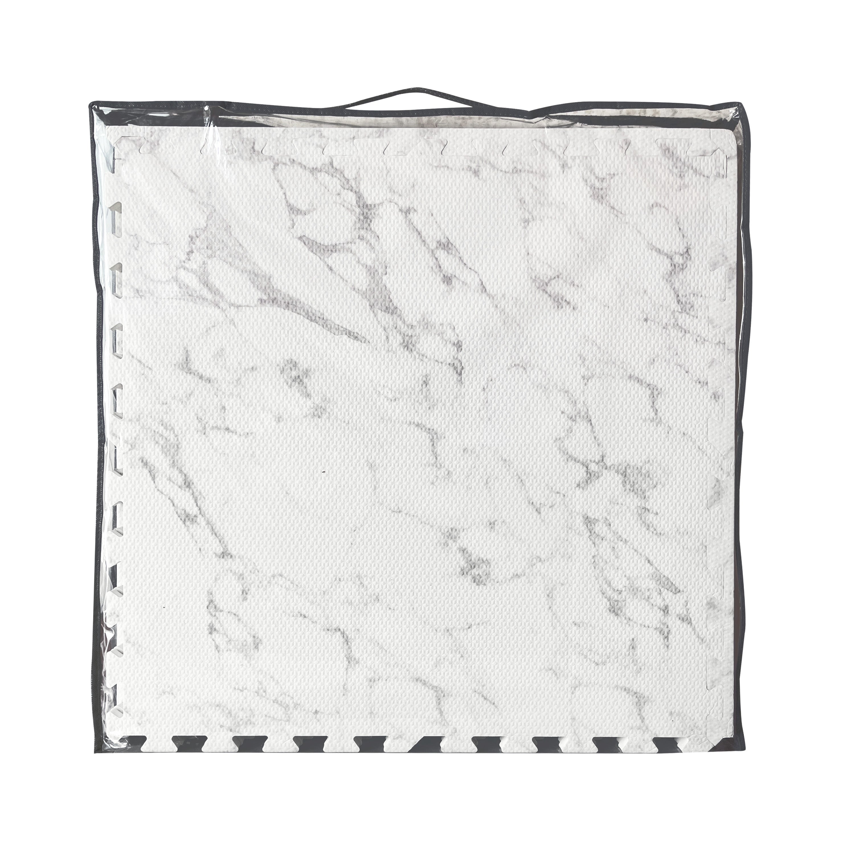 EVA Puzzle Mat - White Marble