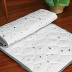 Fabric Play Mat - White Terrazzo