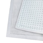 Coral Velvet Memory Foam Mat-Grey