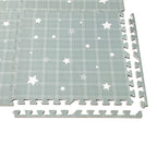 EVA Puzzle Mat - Gray Star