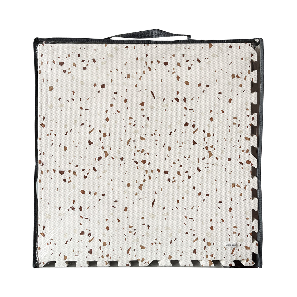 EVA Puzzle Mat - Brown Terrazzo