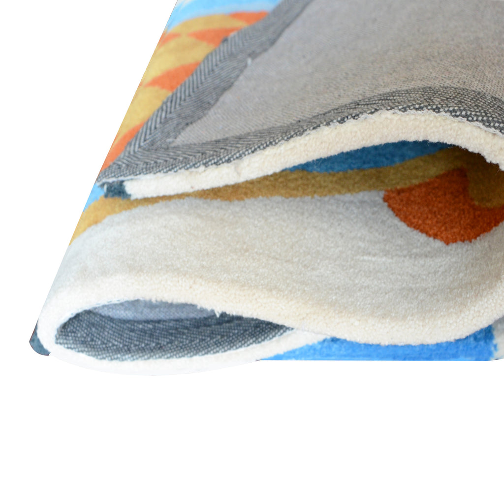 Kids Rug - Beach Skateboarding